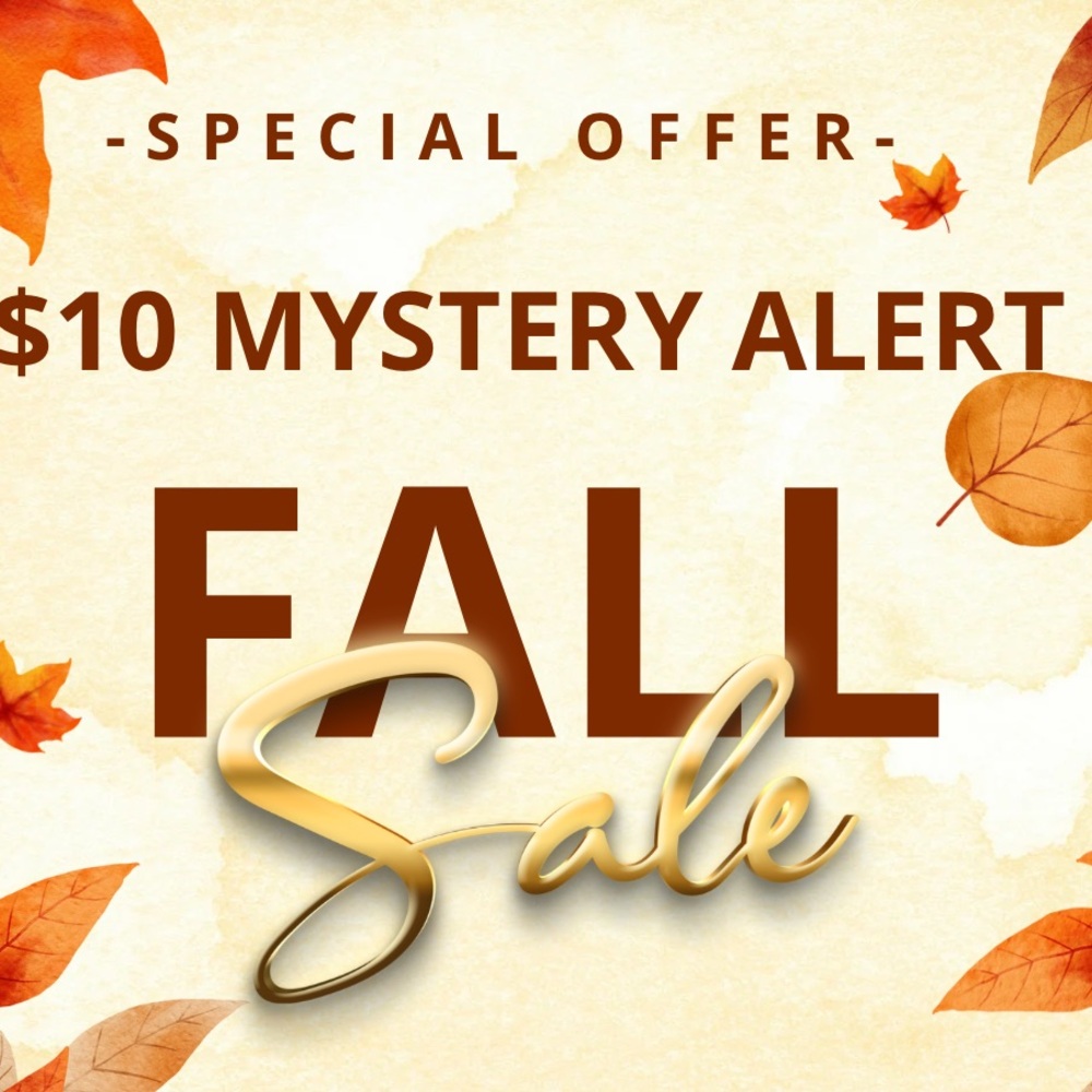 $10 TOPS “SPECIAL FALL DEAL ALERT” Mystery Box